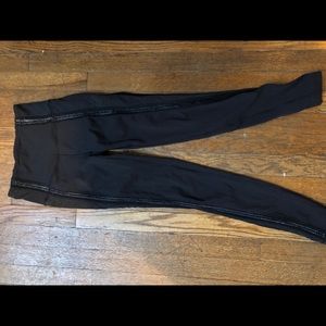 Black lululemon size 4 tights